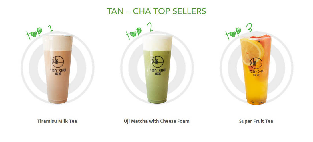 Tian Cha Online Ordering